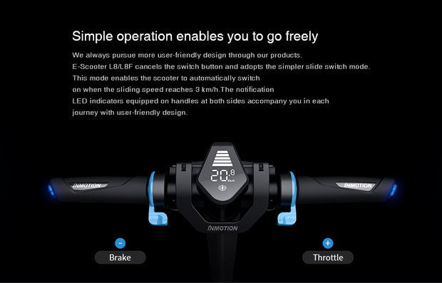 INMOTION L8F Electric Scooter-Pro eRiders