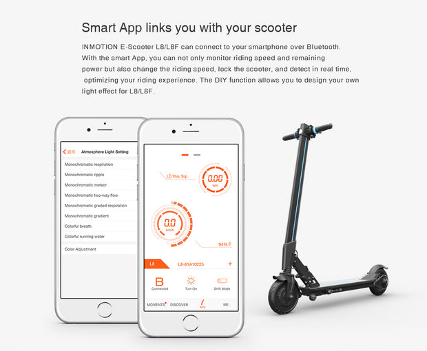 INMOTION L8F Electric Scooter-Pro eRiders
