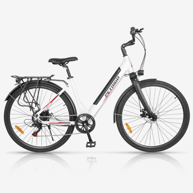Women's swan frame bicycle commuter travel electric bicycle-Pro eRiders